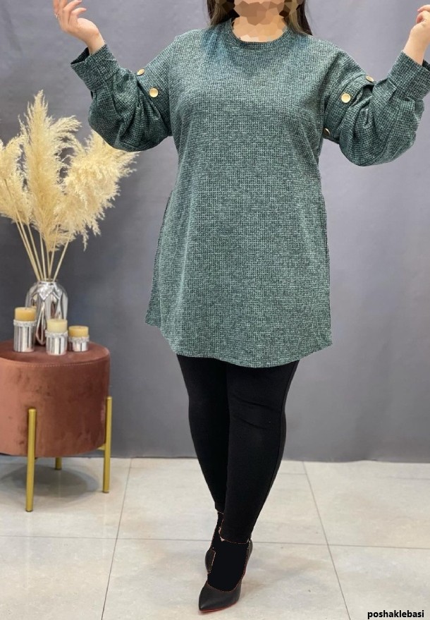 مدل لباس با پارچه انغوره جلو بسته