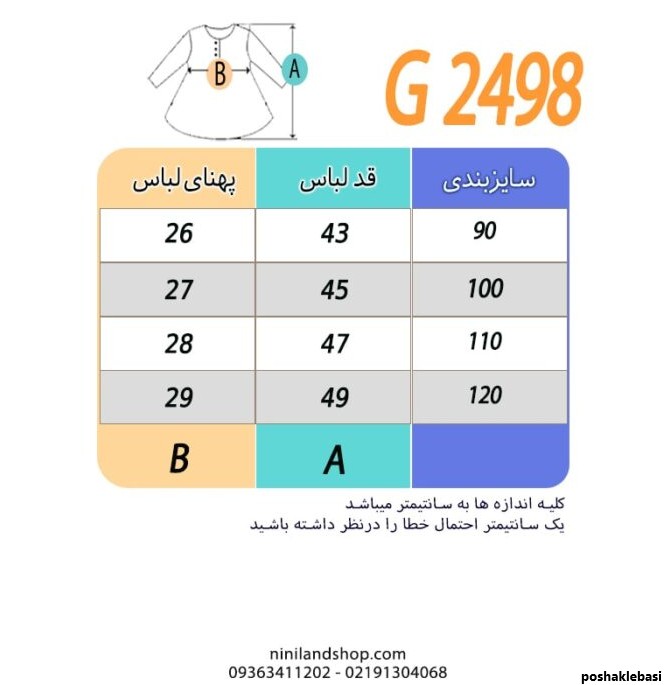 مدل لباس دخترانه همراه با الگو