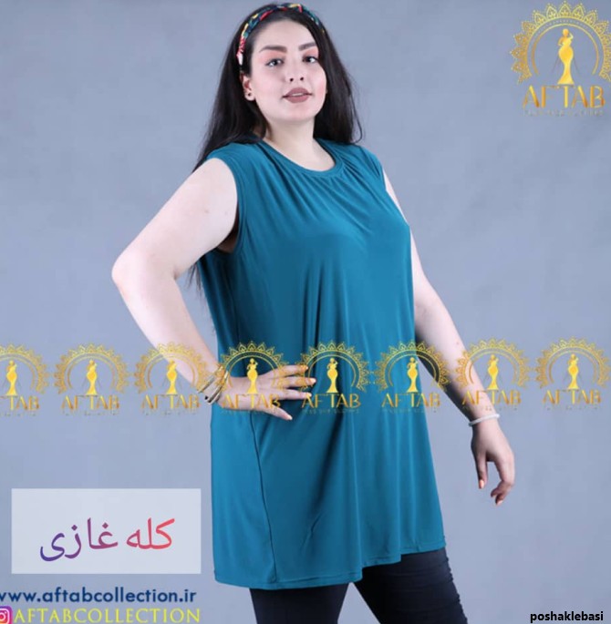 مدل بلوز ساده ریون زنانه