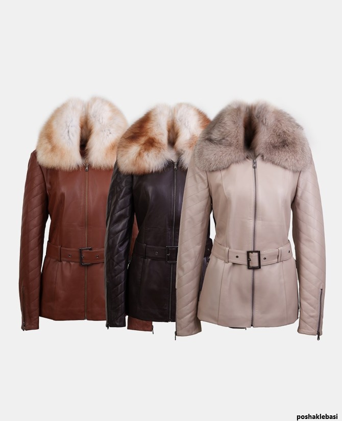 مدل کاپشن زنانه چرم مدل کاپشن زنانه چرم