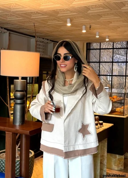 مدل های کت سفید زنانه