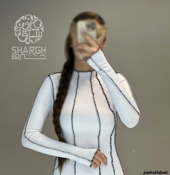 مدل دوخت لباس بلند دخترانه