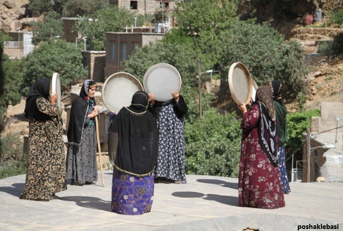 مدل کلاه کردی بر سر زنان کرد