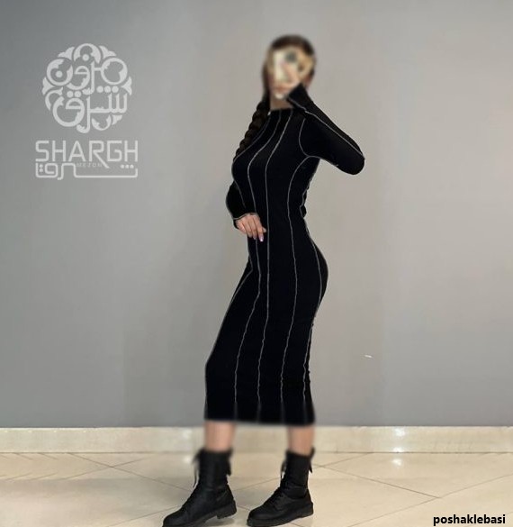 مدل دوخت لباس بلند دخترانه