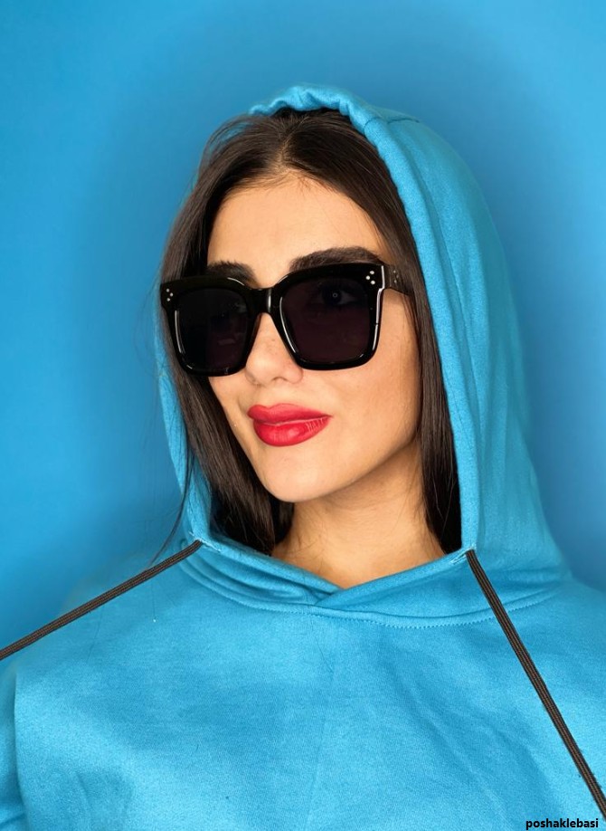مدل عینک مشکی دخترانه