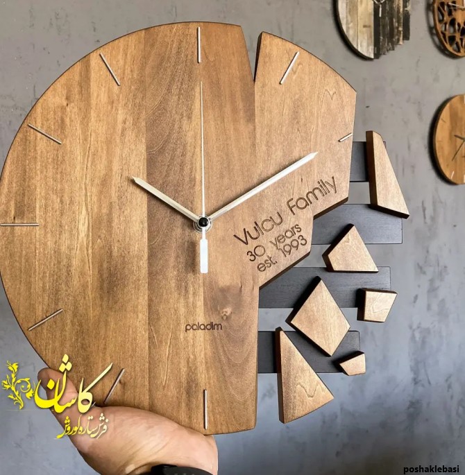 مدل ساعت دیواری جدید عروس