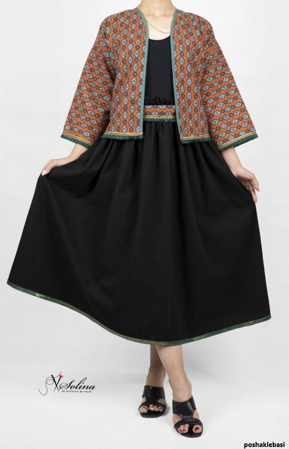 مدل سارافون و دامن سنتی