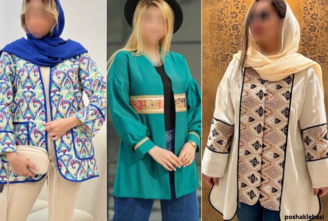 مدل لباس با نوار تزیینی