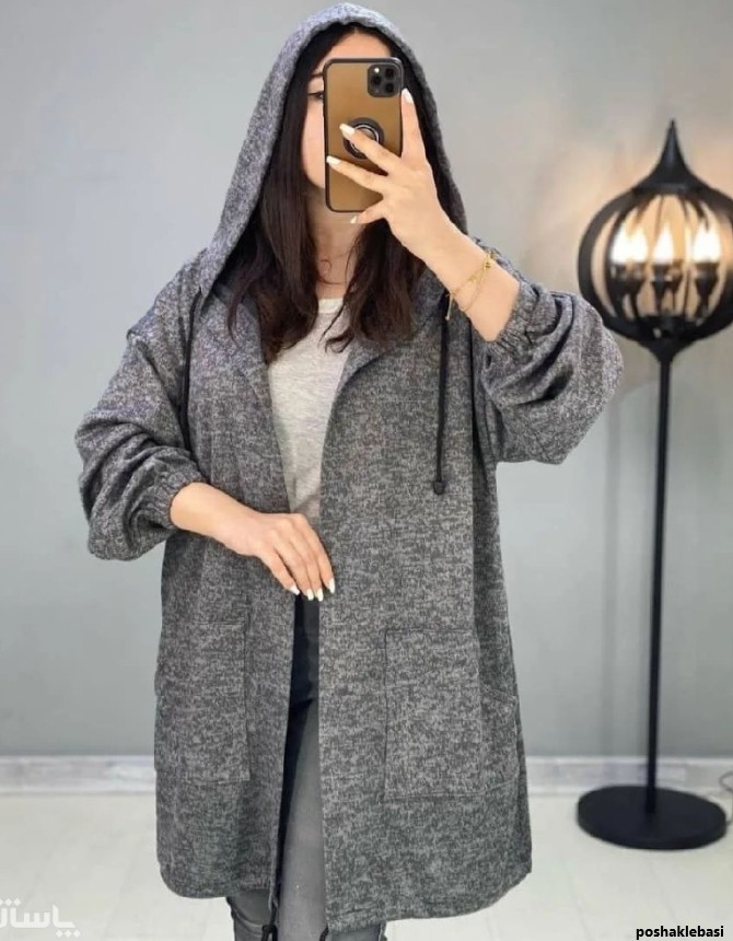 مدل هودی دخترانه با پارچه آنغوره