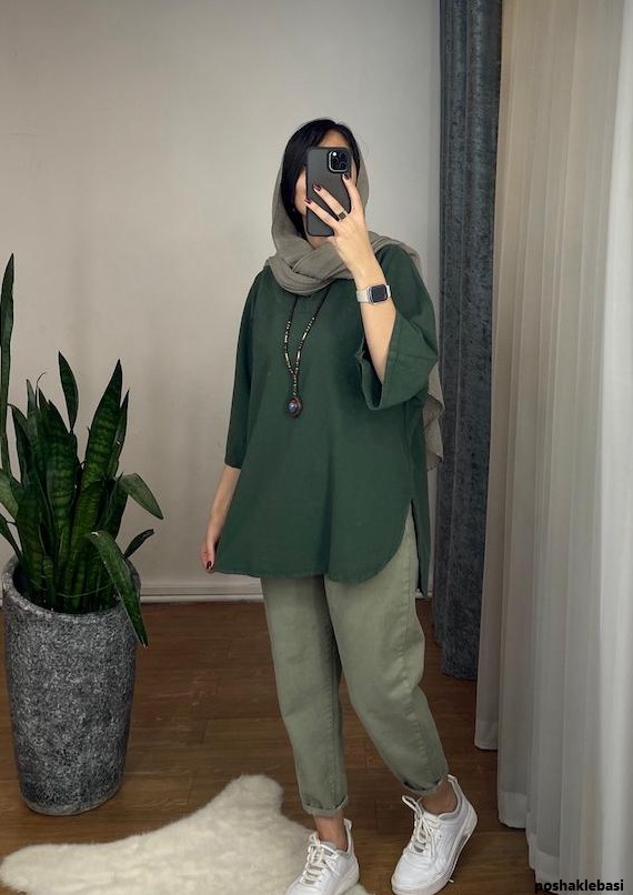 مدل مانتو زنانه راحتی