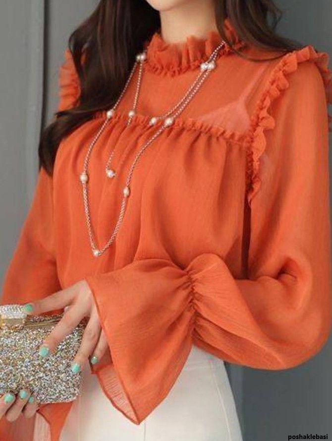 مدل شومیز زنانه ترک مجلسی