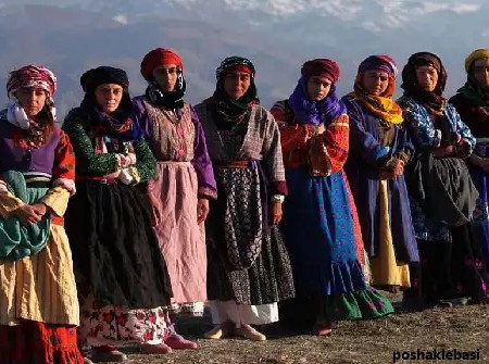 مدل لباس محلی زنانه یاسوجی