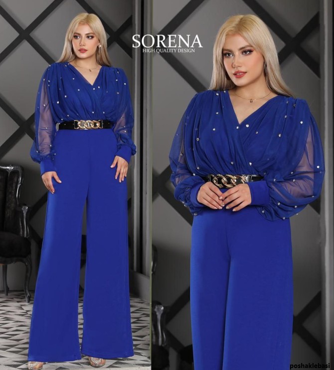 مدل لباس یکسره زنانه مجلسی