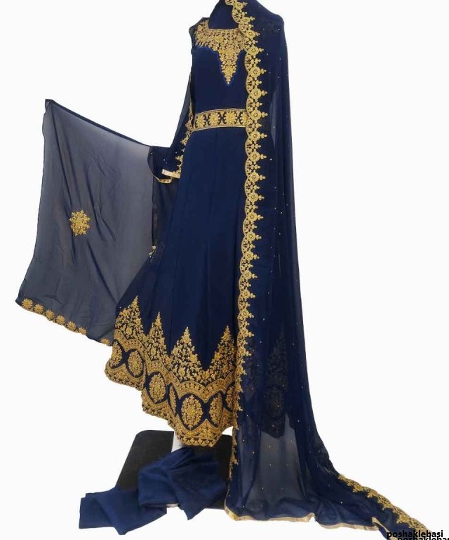 مدل لباس پنجابی حاشیه دار