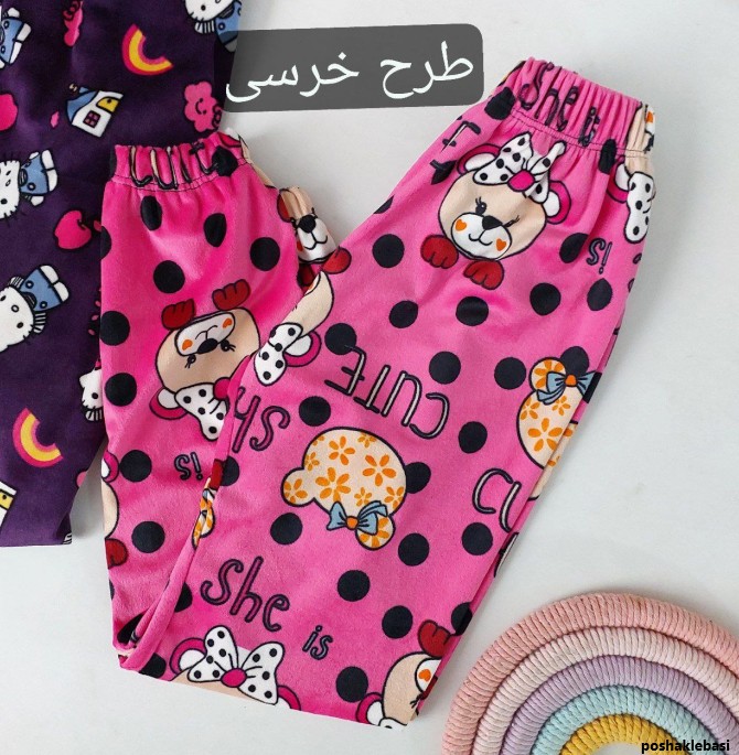 مدل شلوار مخمل بچه گانه