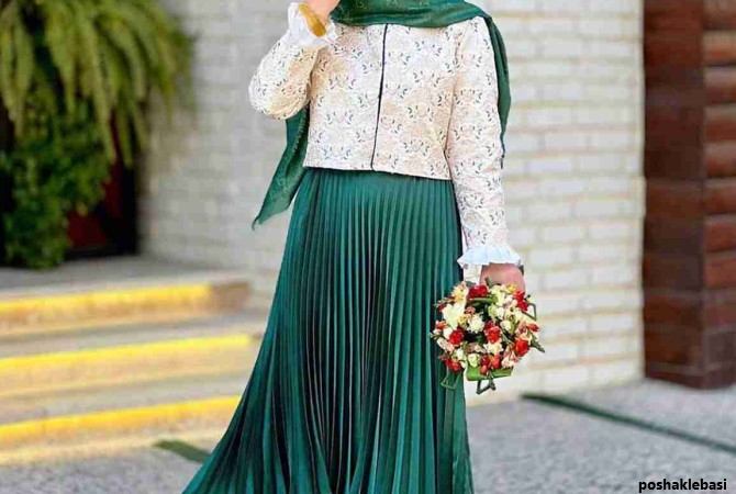 مدل کت و دامن پلیسه جدید