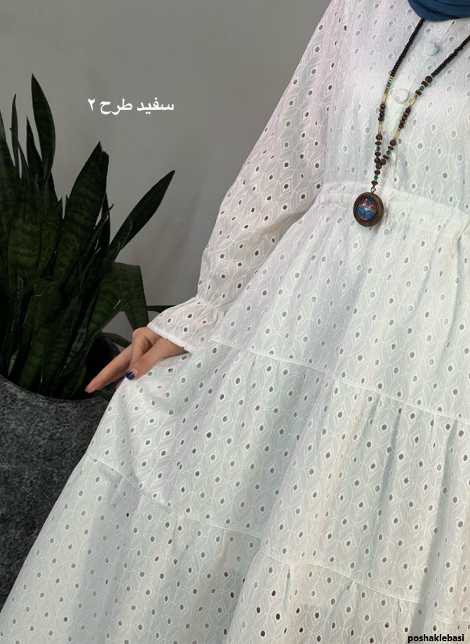 مدل لباس خامه دوزی مشکی
