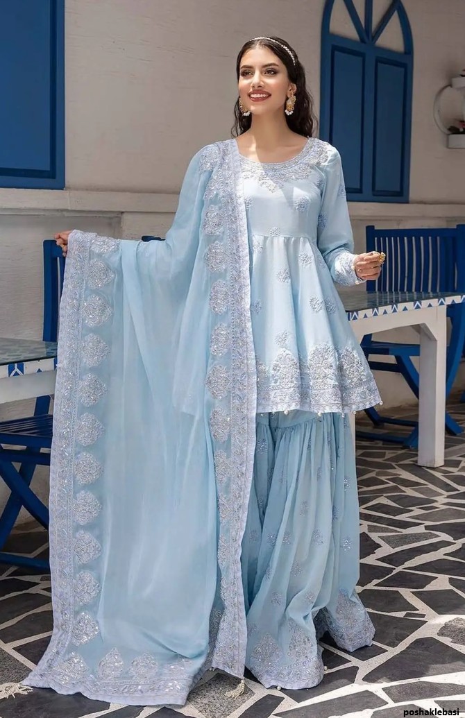 مدل لباس زنانه شیک پاکستانی