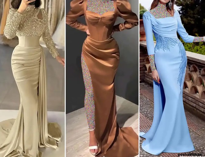 مدل لباس شب ماهی
