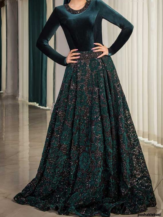 مدل لباس حالت کلوش مدل لباس حالت کلوش