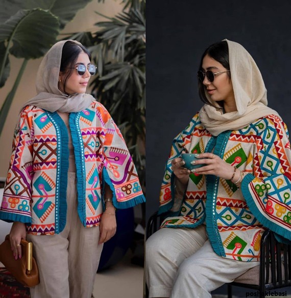 مدل کت زنانه با پارچه حریر