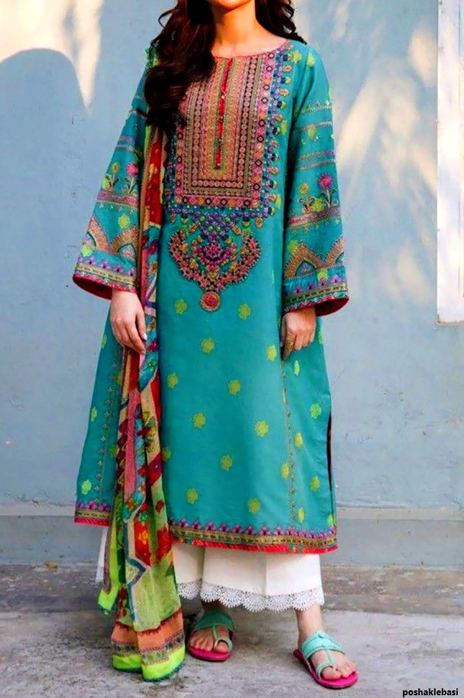 مدل لباس زنانه شیک پاکستانی