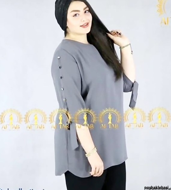 مدل تونیک زنانه کرپ گلدار مدل تونیک زنانه کرپ گلدار