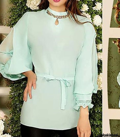 مدل تونیک زنانه کرپ گلدار مدل تونیک زنانه کرپ گلدار