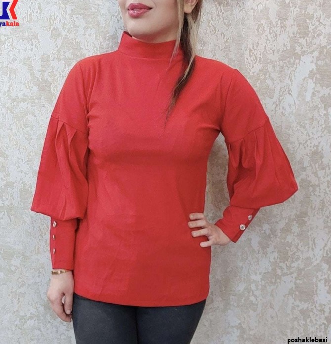 مدل لباس زنانه یقه سه سانت