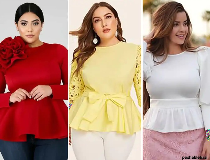 مدل جدید شومیز زنانه سایز بزرگ