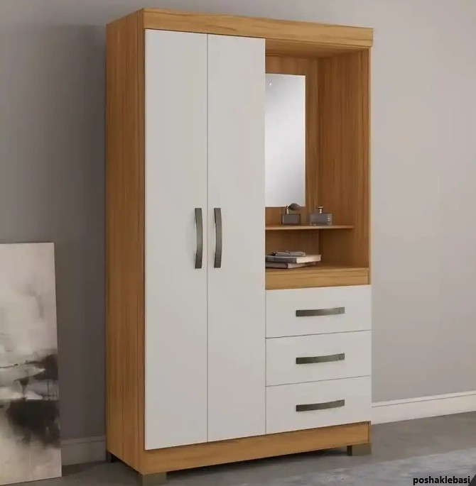 مدل کمد لباس چوبی جدید