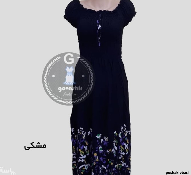 مدل یقه پیراهن نخی زنانه