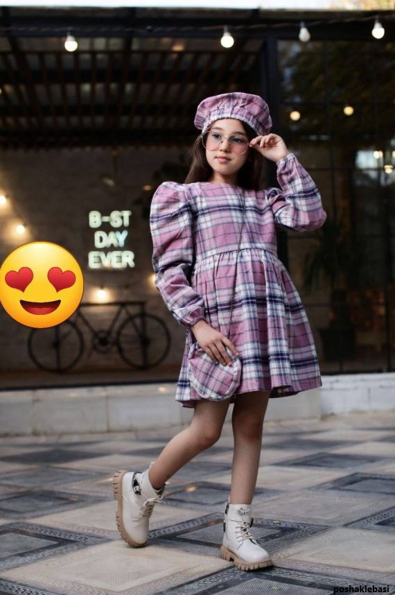 مدل مانتو چهارخونه دخترانه بچه گانه مدل مانتو چهارخونه دخترانه بچه گانه