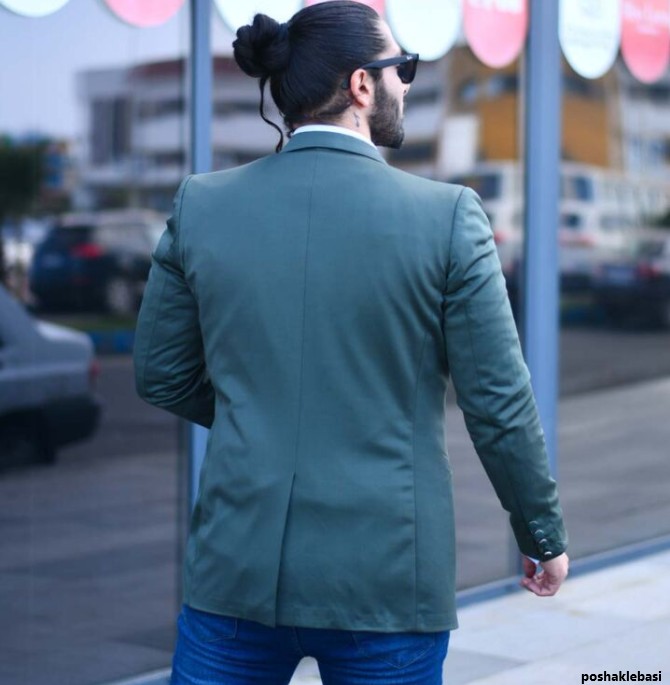مدل کت تک مردانه سبز