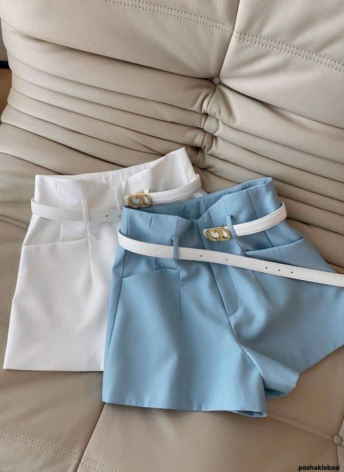 مدل شلوارک پارچه ای دخترانه