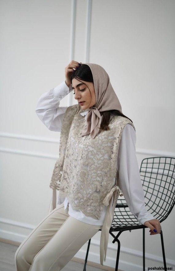 مدل جلیقه زنانه گیپور
