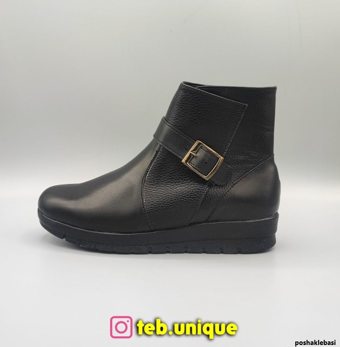 مدل نیم بوت چرم تبریز