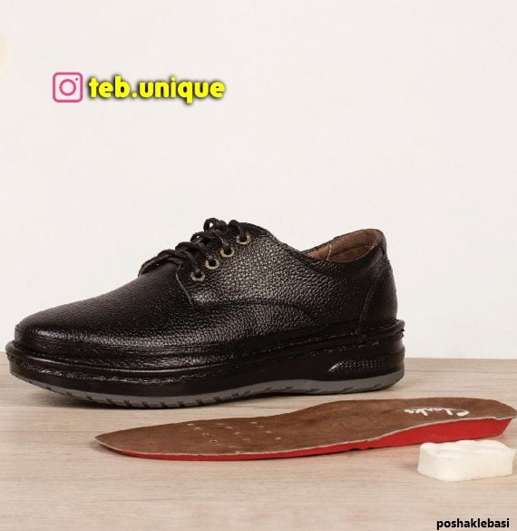 مدل نیم بوت چرم تبریز