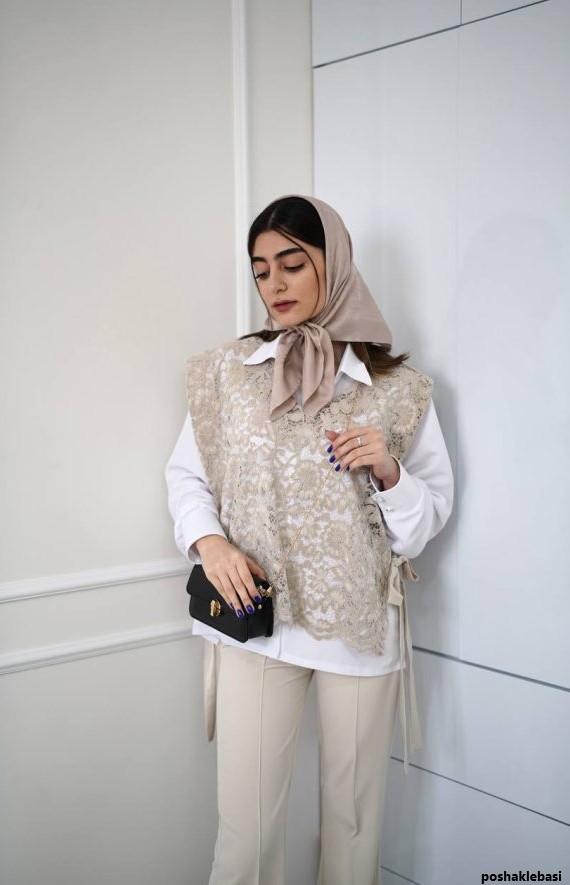 مدل جلیقه زنانه گیپور