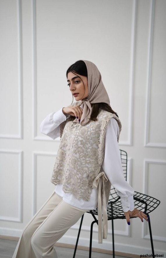 مدل جلیقه زنانه گیپور