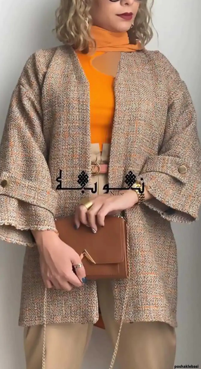 مدل مانتو کتی برای افراد چاق شکم دار