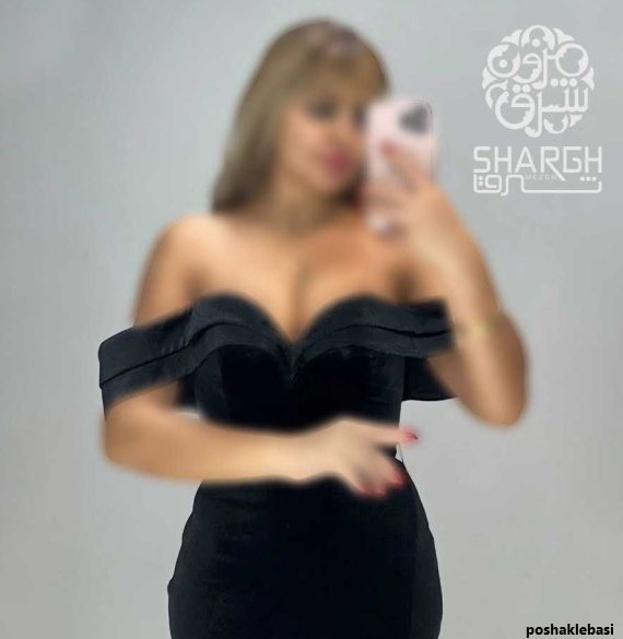 مدل لباس شب با دستکش