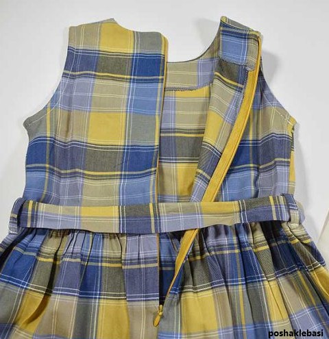 مدل مانتو چهارخونه دخترانه بچه گانه مدل مانتو چهارخونه دخترانه بچه گانه