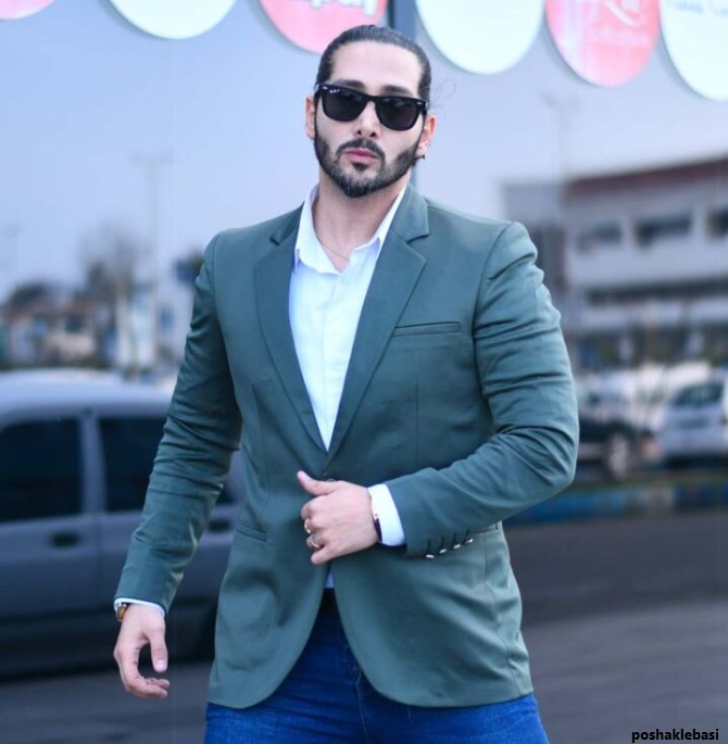 مدل کت تک مردانه سبز