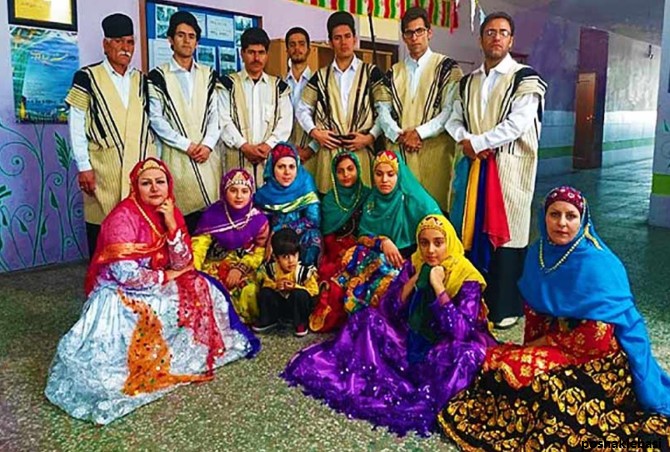 مدل لباس محلی لری بویراحمدی
