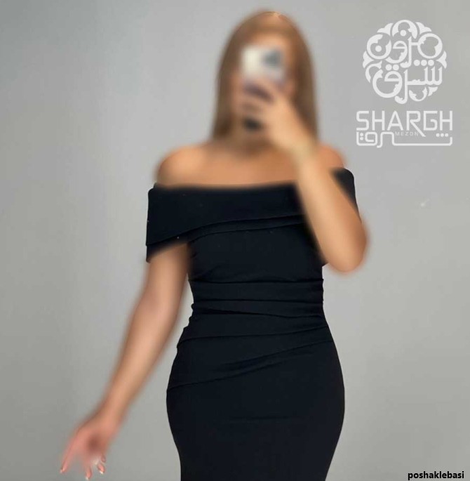 مدل لباس کوتاه یقه قایقی