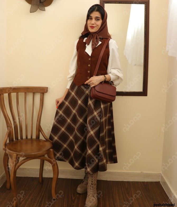 مدل سارافون و دامن پاییزی