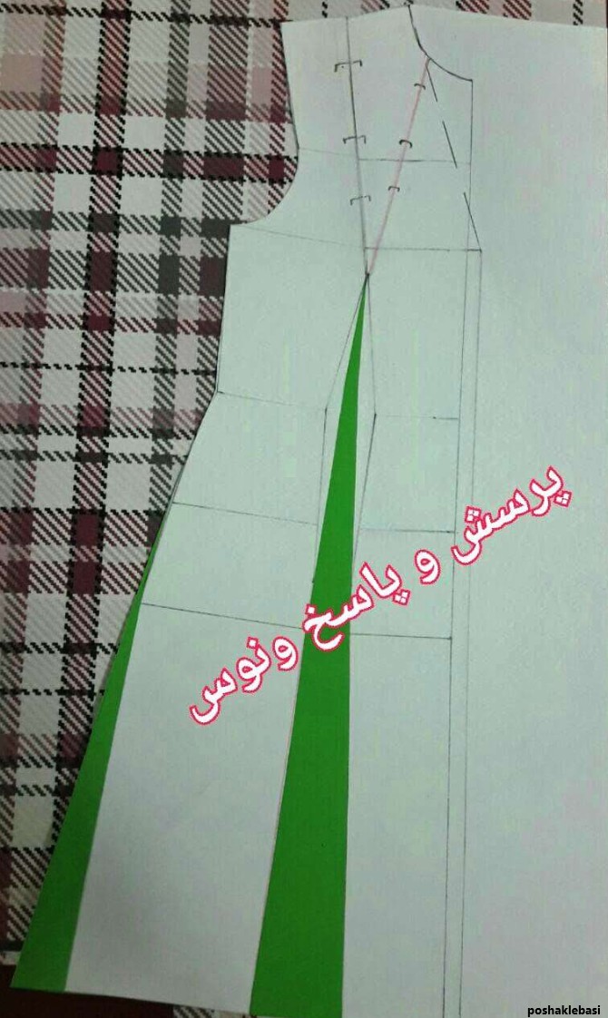 مدل بارانی زنانه با الگو