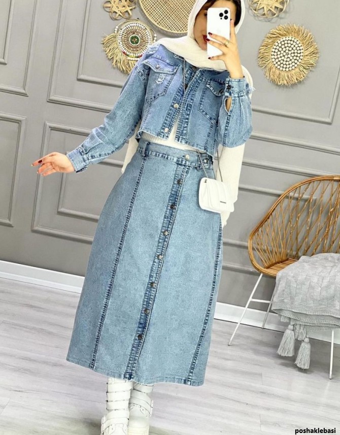 مدل سارافون و دامن پاییزی