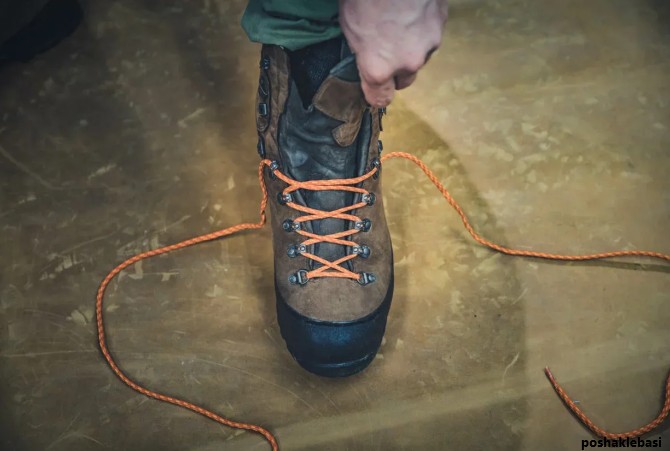 مدل بستن بند کفش چرمی مدل بستن بند کفش چرمی